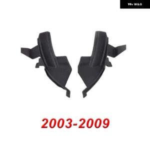 フロントガラス ラップコーナー トリム ワイパー サイド トリム カバー 蓋 トヨタ ランドクルーザー プラド 120 150レクサスGX470 2003-2020 - 2003-2009 a pair