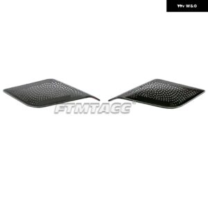 2個 BMW 5シリーズ G30 G38 6シリーズ GT G32 2018 -2023 リアインナー ドアハンドル ドア ステレオ オーディオ スピーカー フレーム カバー トリム - black