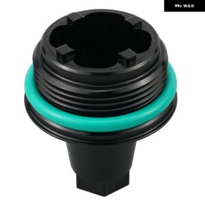 バルブ キャップ アルミカバー キット BMW N54 E90 E91 E92 E82 E88 E89 E60 E61 E71 ツインターボ エンジン カーアクセサリー - Black PCV Cap