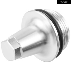 BMW N54PC V バルブ +キャップカバー アルミキット E90 E91 E92 E82 E88 E89 E60 E61 E71 N54 ツインターボ エンジン カーアクセサリー - Silver PCV Cap