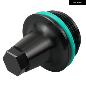 BMW N54PC V バルブ +キャップカバー アルミキット E90 E91 E92 E82 E88 E89 E60 E61 E71 N54 ツインターボ エンジン カーアクセサリー - Black PCV Cap