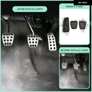 車用ペダル ガス ブレーキ クラッチ アクセルペダル パッド プレート カバー ホンダ CITY 2013 - 2020 ヴェゼル HRV HR-V 2015-2022 - 3Pcs MT