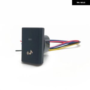 車用 LED DRL ライト パワー パーキング レーダーファンスポットライト カメラ フォグランプ ミラー ヒータースイッチ ボタン フォード トランジット - Music