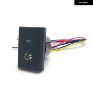 車用 LED DRL ライト パワー パーキング レーダーファンスポットライト カメラ フォグランプ ミラー ヒータースイッチ ボタン フォード トランジット - Rear Fog Light