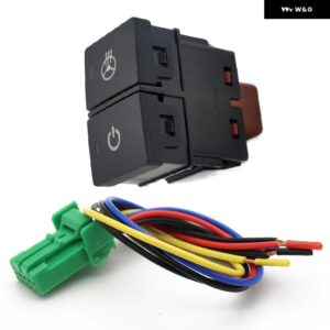 ホンダ デュアルキースイッチ フォグランプ レコーダー レーダー パワー LED ステアリングホイール ヒーター スイッチ ボタン - Wheel-power