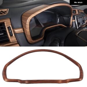 車内フロントカップ ホルダー トリム カバー フレーム ホンダ CRV CR-V 2017 - 21 カー スタイリング - Wood Color3