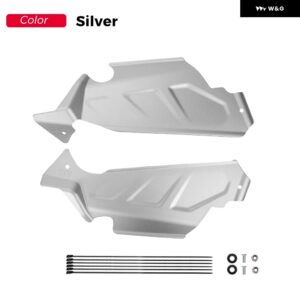 2013-2023 BMW R1200GS LC R1250GS アドベンチャー LC R1250GS R1200GS アンダーラック スプラッシュガード パニエラックカバー - Silver