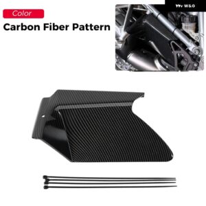 2013-2023 BMW R1200GS LC R1250GS アドベンチャー LC R1250GS R1200GS アンダーラック スプラッシュガード パニエラックカバー - Carbon fiber pattern
