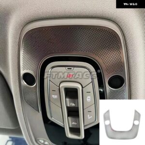 インテリア フロントドア高音ホーン スピーカー 蓋 ステッカー アクセサリーカー スタイリング ト レブル スピーカー カバー アウディ Q8 2019-2023 - Reading Light